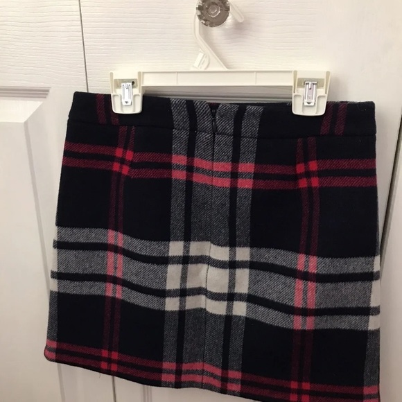 Women’s plaid skirt short blue new JCREW - Picture 9 of 9